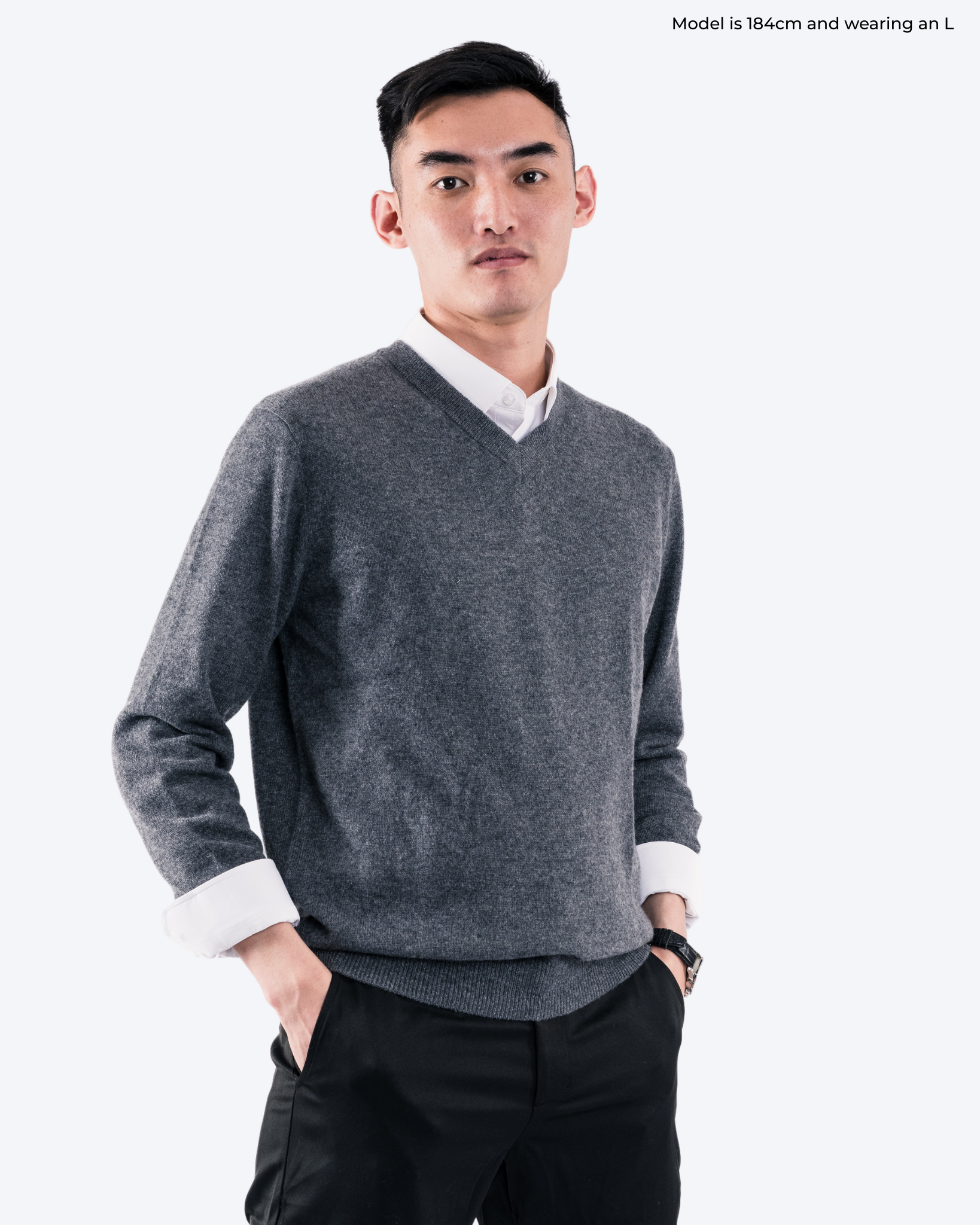 Just Cashmere V Neck